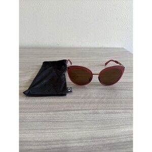 Oakley Sunglasses Top Knot OO9434-0856 Berry Cat Eye Frames Prizm Bronze Lenses